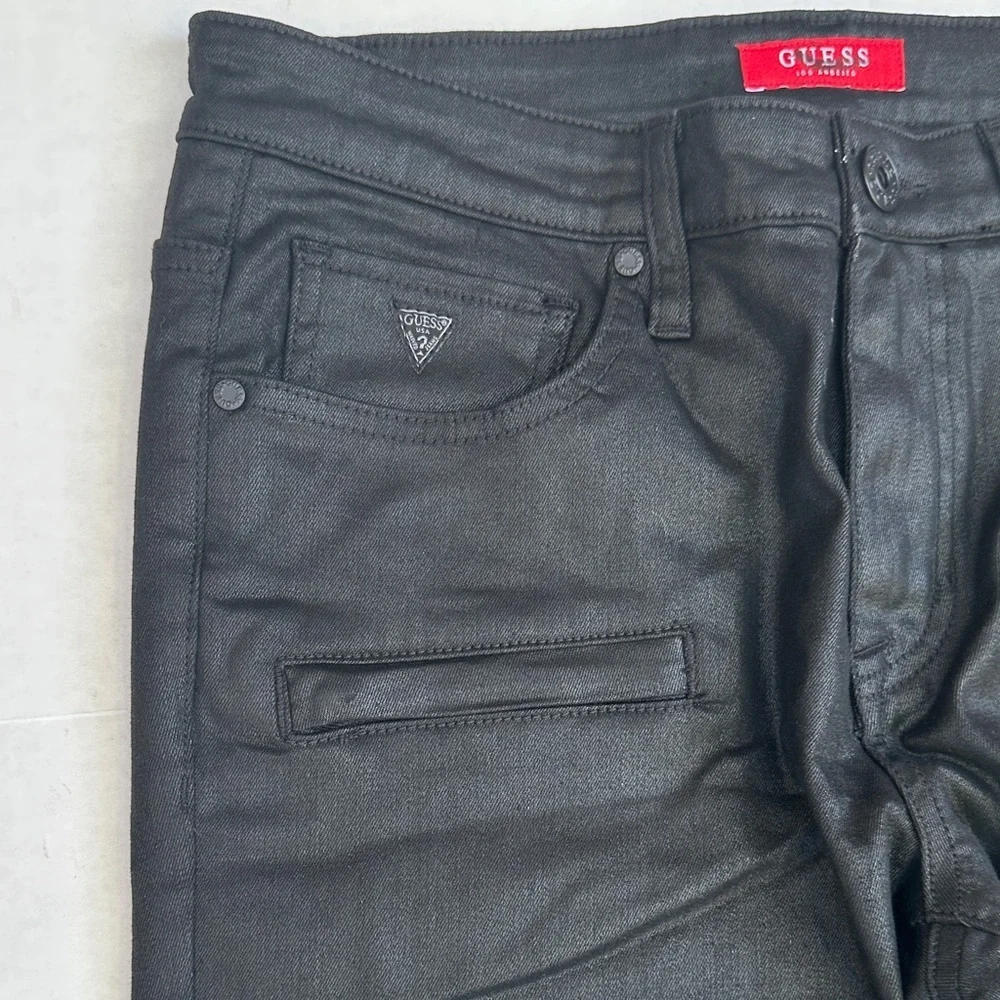 New Guess Men's Black Skinny Jeans SZ 32